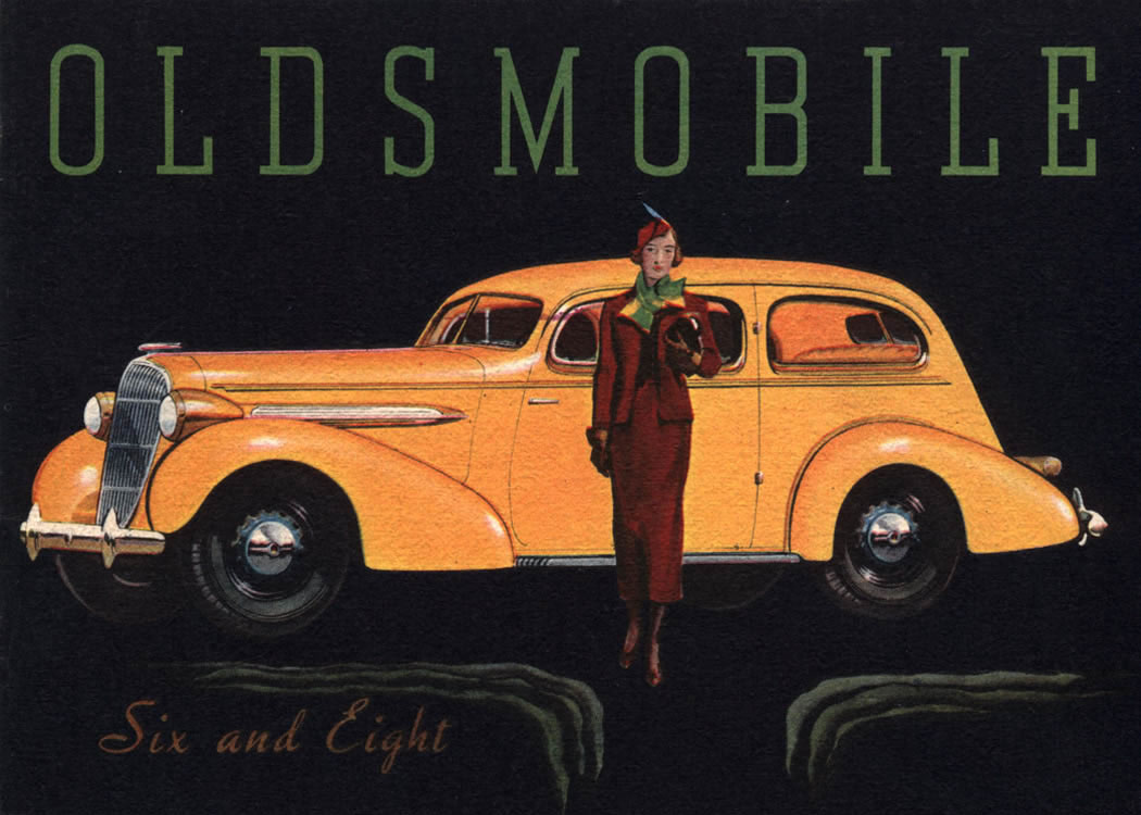 1935 Oldsmobile Motor Cars Brochure Page 16